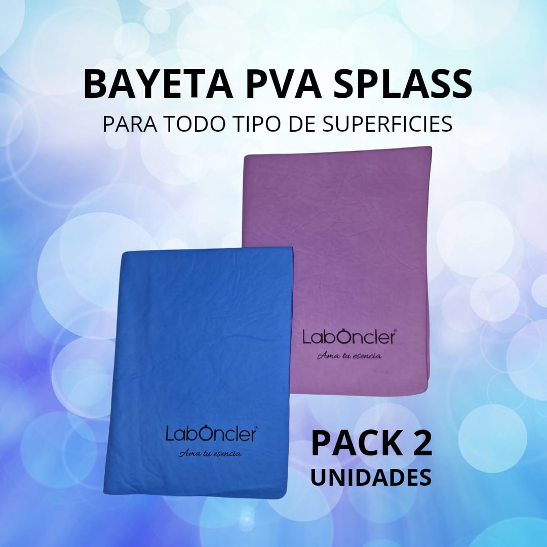 PACK 2 BAYETAS PVA SPLASS