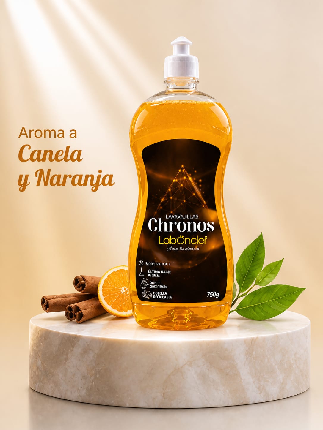 LAVAVAJILLAS manual CHRONOS CANELA-NARANJA