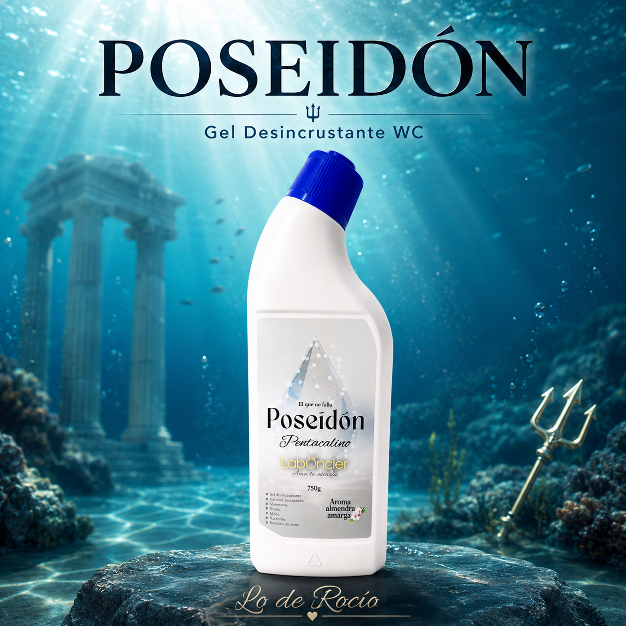 POSEIDON GEL DESINCRUSTANTE PARA WC Y MAS...