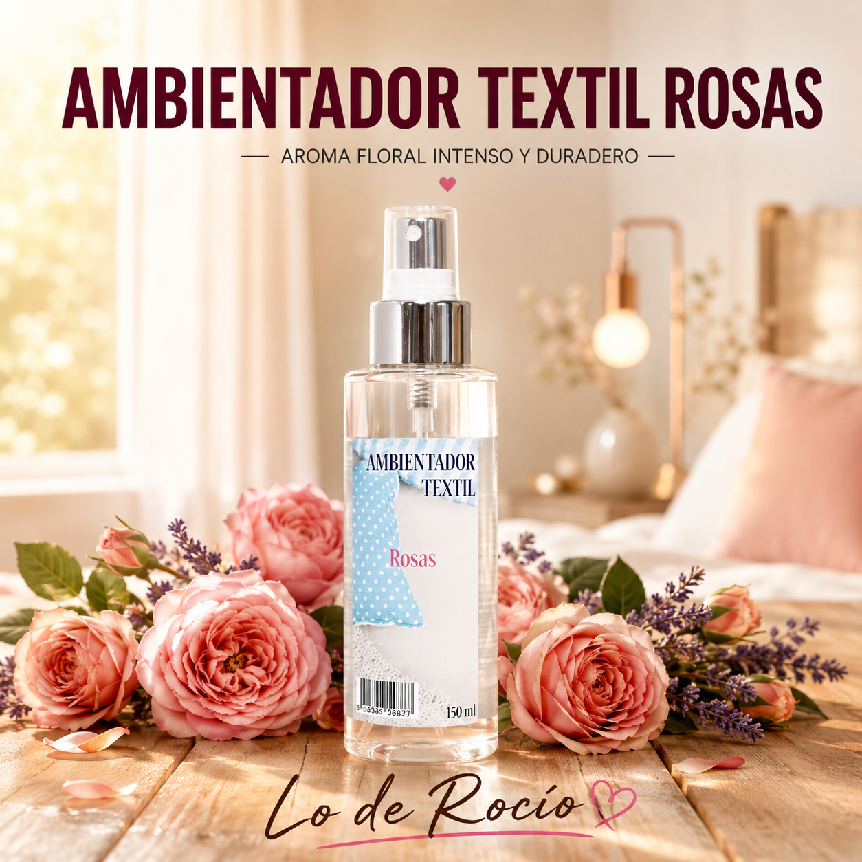 Ambientador textil Rosas