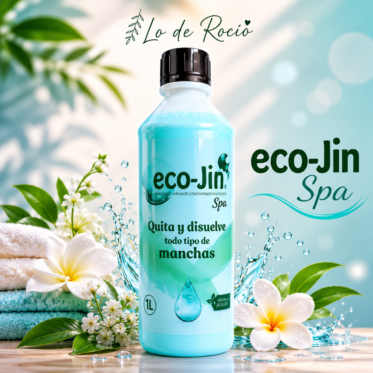 Eco-Jin 1 Litro Aroma a elegir SIN DIFUSOR