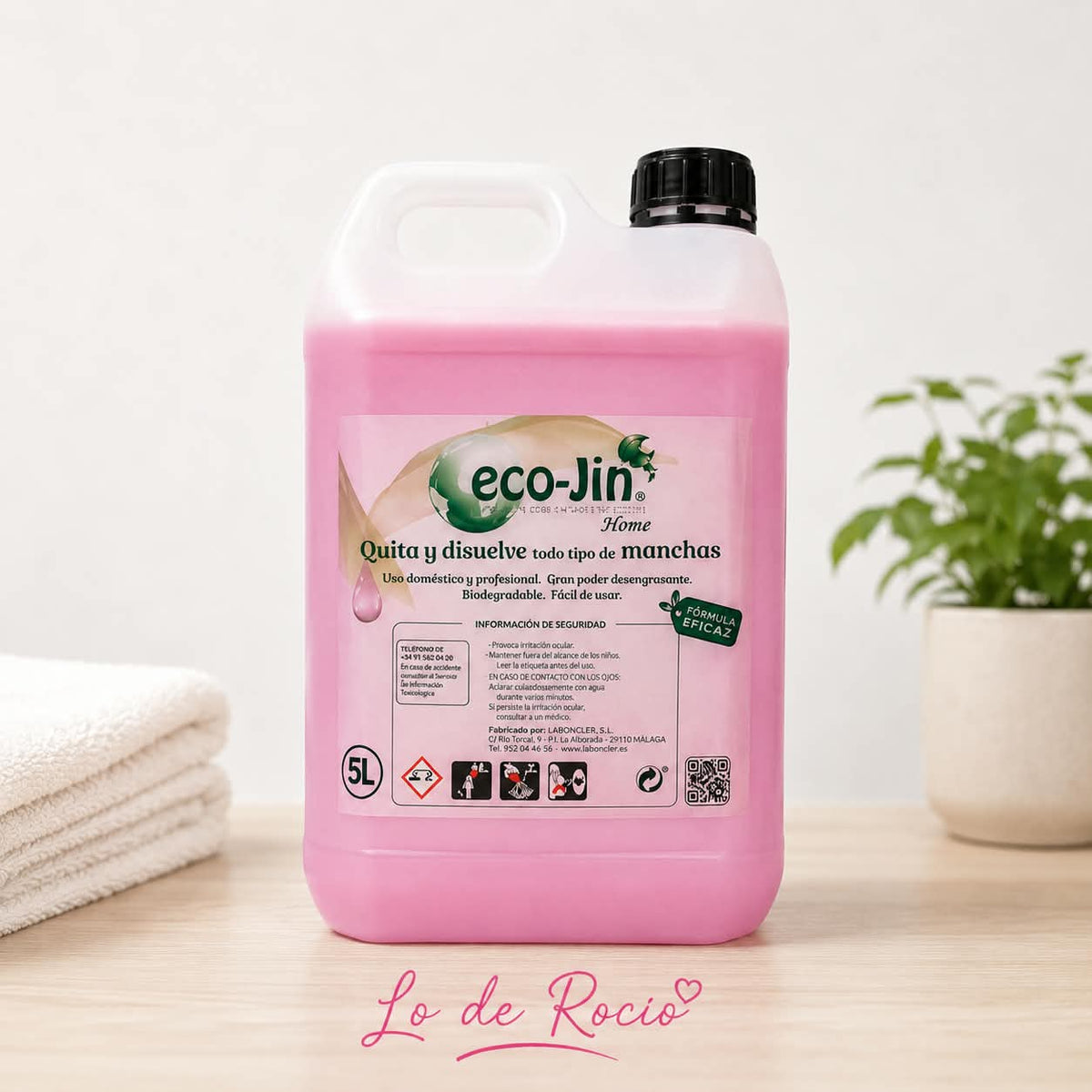 Eco-Jin BIDÓN 5 Litros Aroma a elegir SIN DIFUSOR