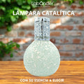 Lámpara Catalítica BLANCA 200ml+Esencia Cotton Clean 200ml