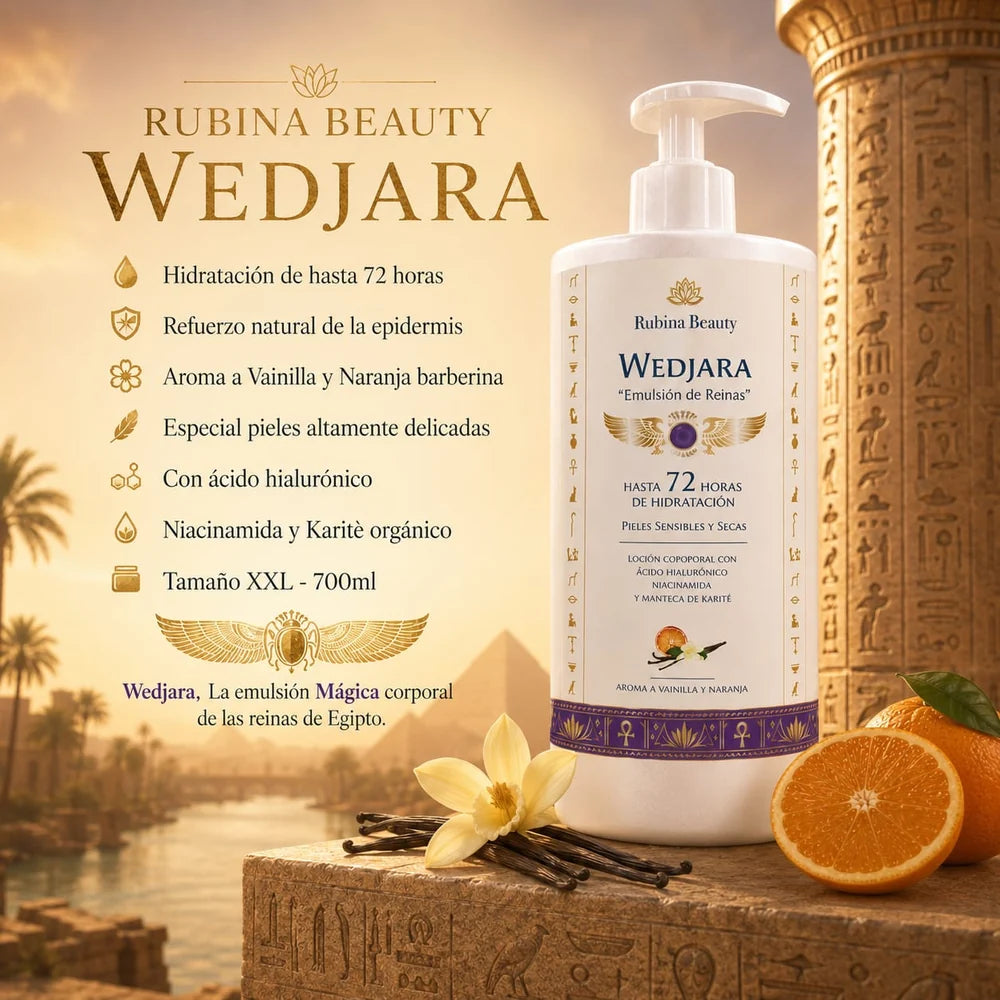 WEDJARA LA EMULSIÓN DE LAS REINAS - RUBINA BEAUTY