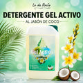 DETERGENTE GEL ACTIVO AL JABÓN DE COCO