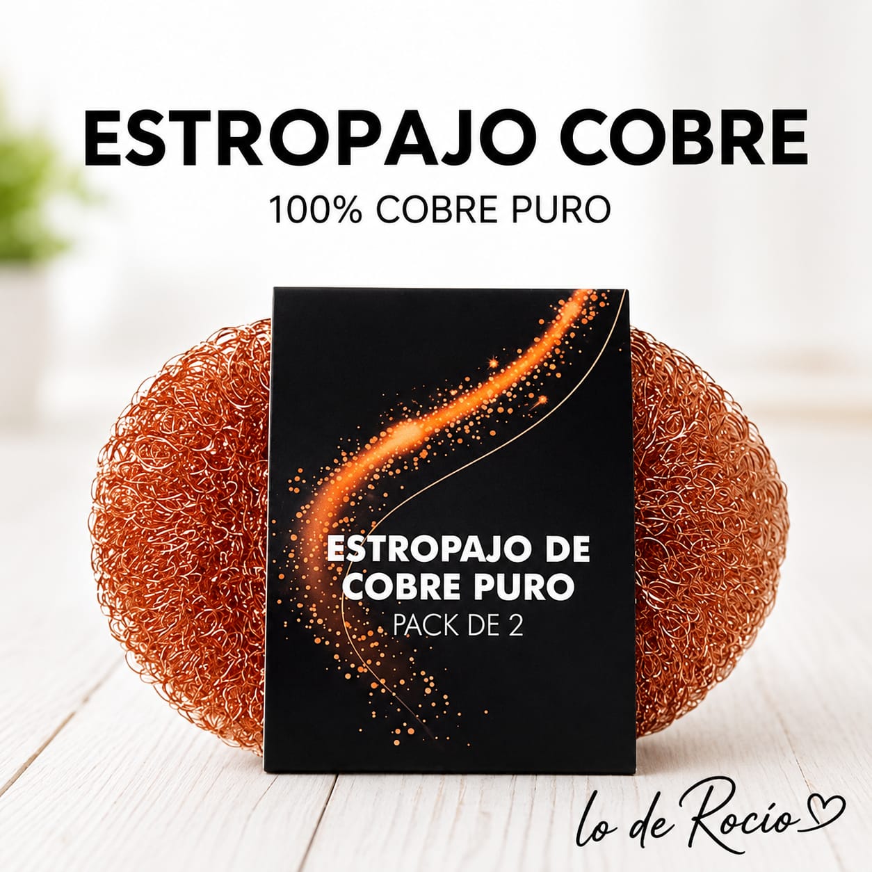 Estropajo de COBRE Puro