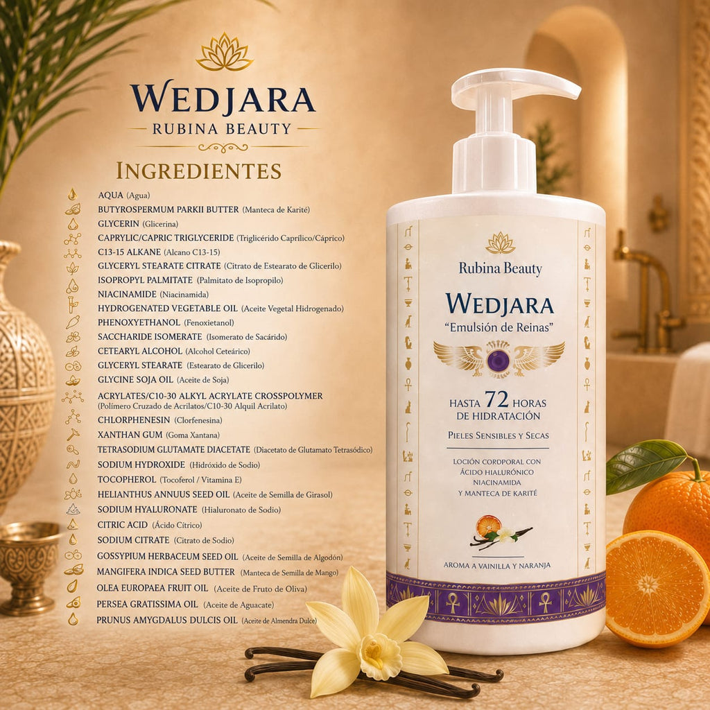 WEDJARA LA EMULSIÓN DE LAS REINAS - RUBINA BEAUTY