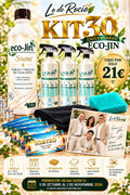 KIT 30 ANIVERSARIO ECO-JIN SNOW 1L + 3 DIFUSORES PREMIUM + 1 ESTROPAJO SILICONA + BAYETA MICROFIBRA + 5 PAPELETAS + FOTO FIRMADA POR FUNDADORES