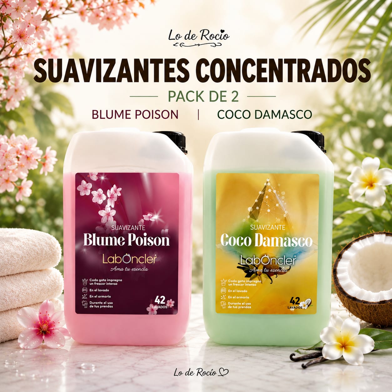 Pack Doble Detergente y Suavizante - Combina como quieras