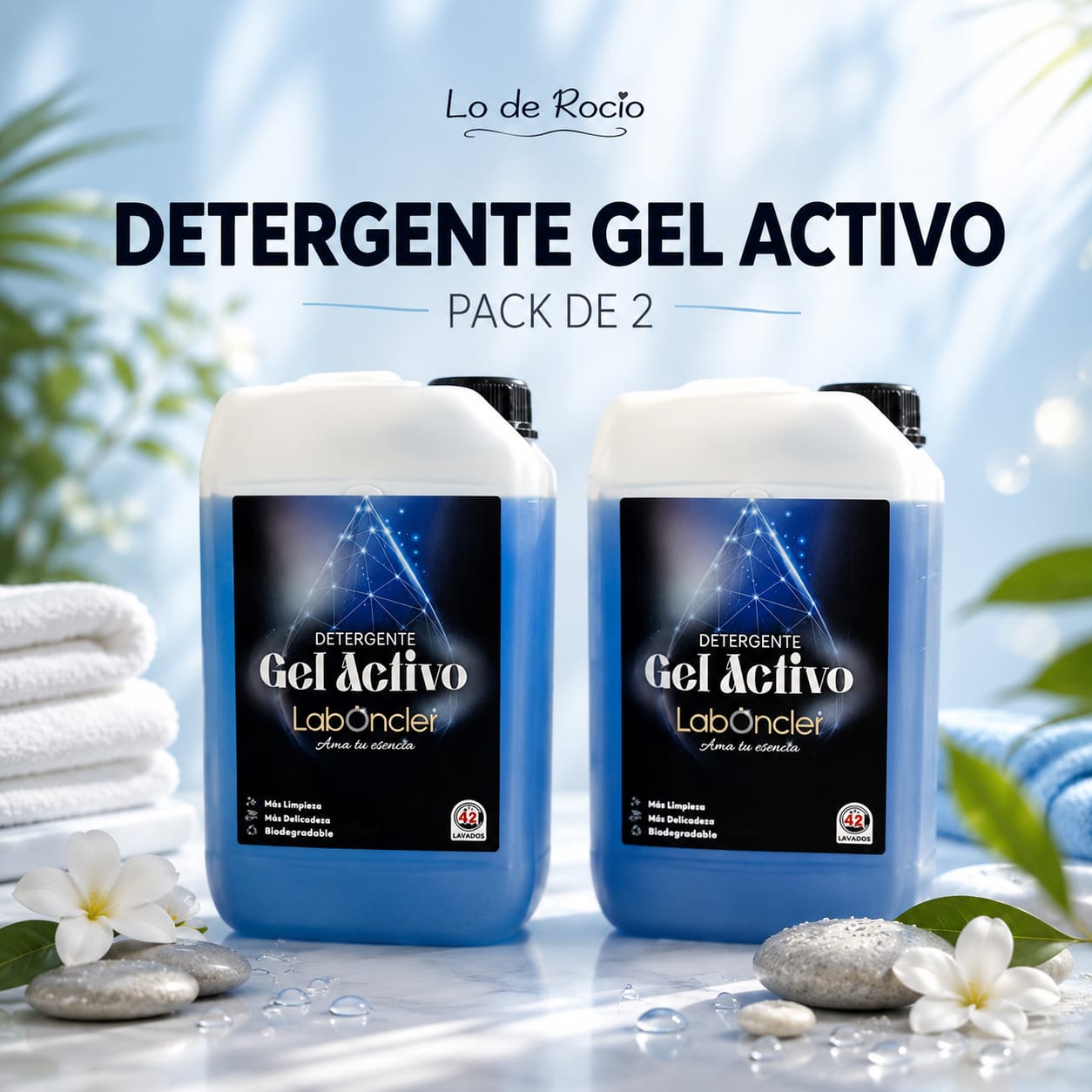 Pack Doble Detergente y Suavizante - Combina como quieras