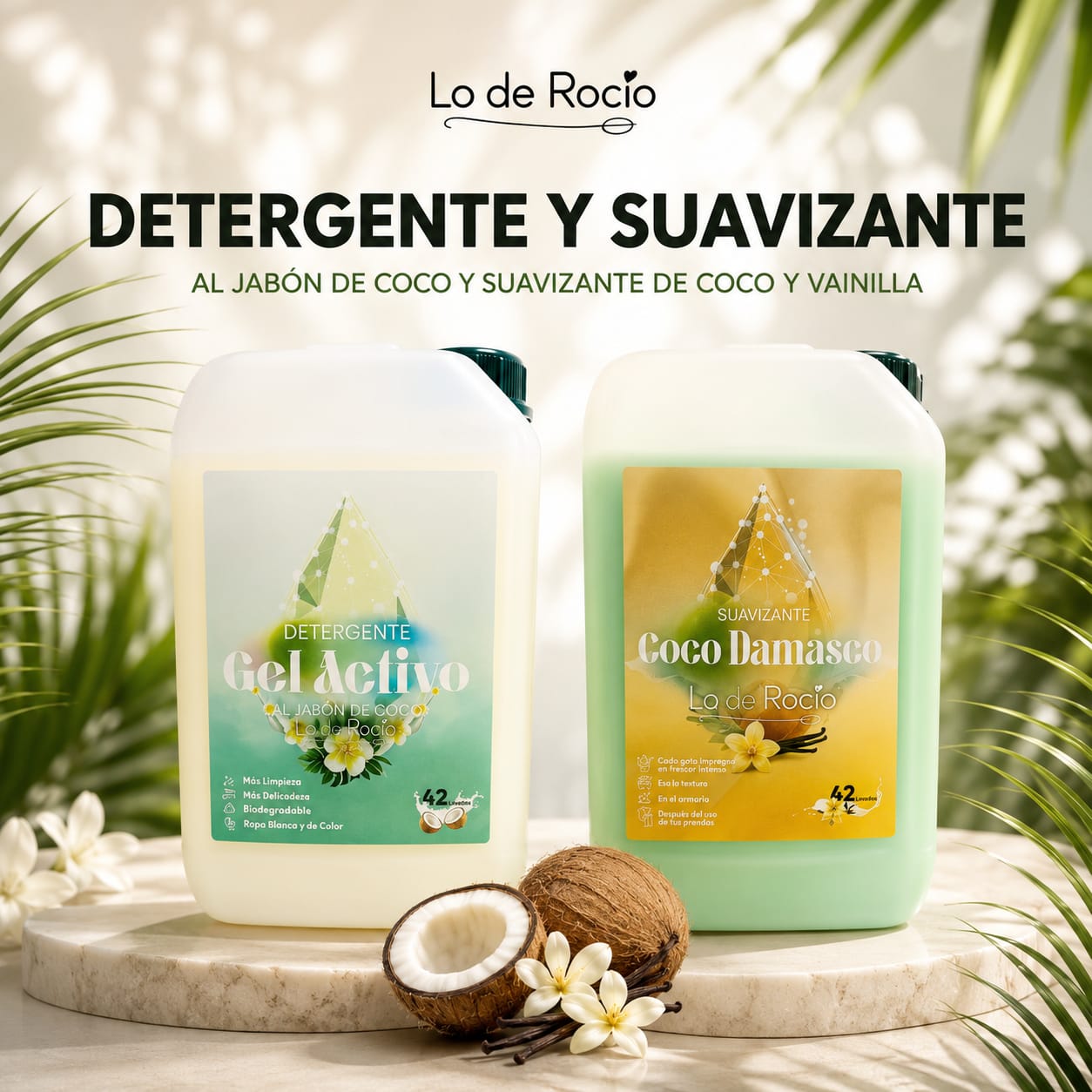 Pack Doble Detergente y Suavizante - Combina como quieras