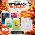 🎃 HALLOWEEN LABONCLER: TETRAPACK DE LAVADO + SET DISPENSADORES DE REGALO